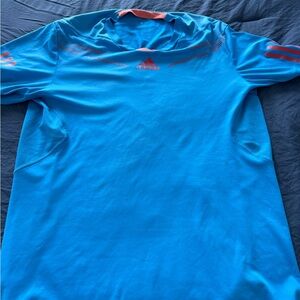 Adidas Sky Blue Athletic Shirt